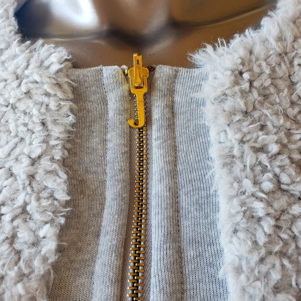 Emily in Paris Inspo: Juicy Couture Cotton Blend Fuzzy Jacket - Picture 3 of 11